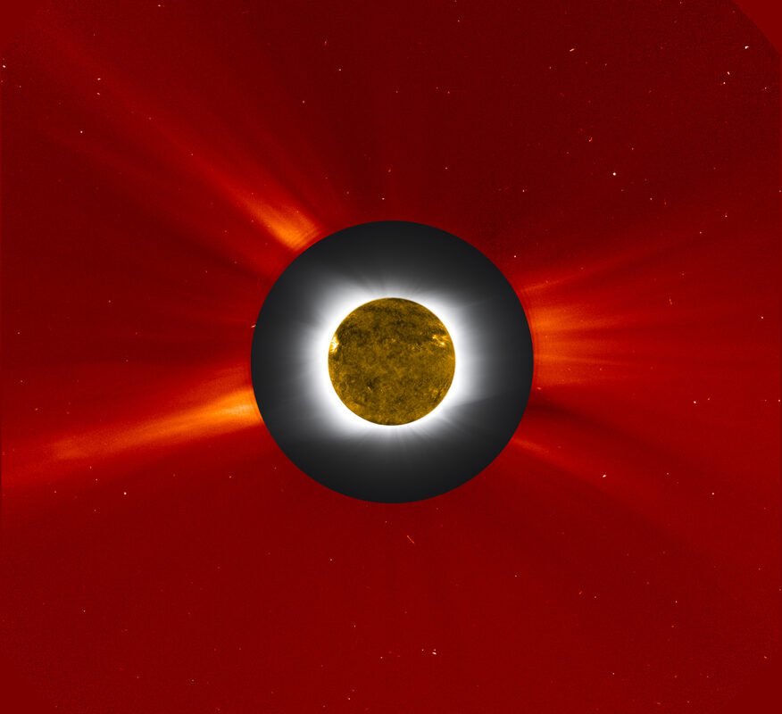 APOD Solves the Case of the 'Mystery Meteor' Crossing the Eclipsed Sun