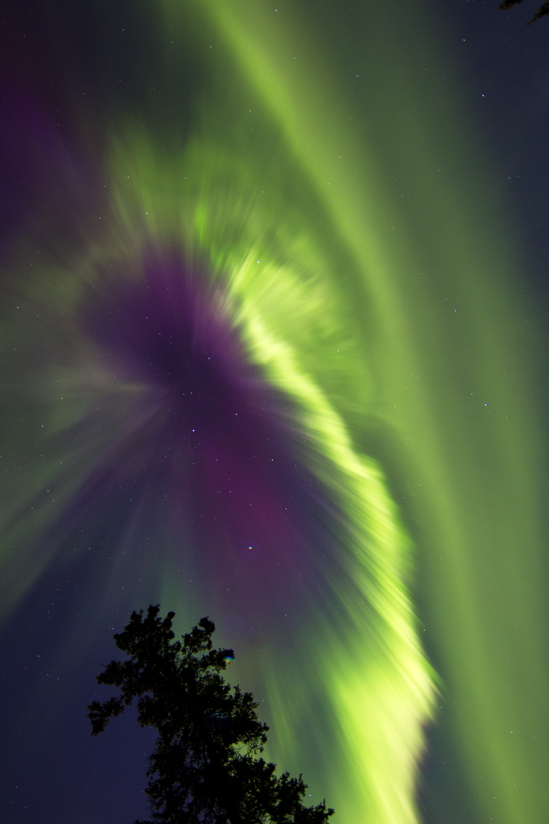 CME From AR4549 Aims at Earth: G1-G2 Aurora Watch for Oct. 9 Under a Near-New Moon