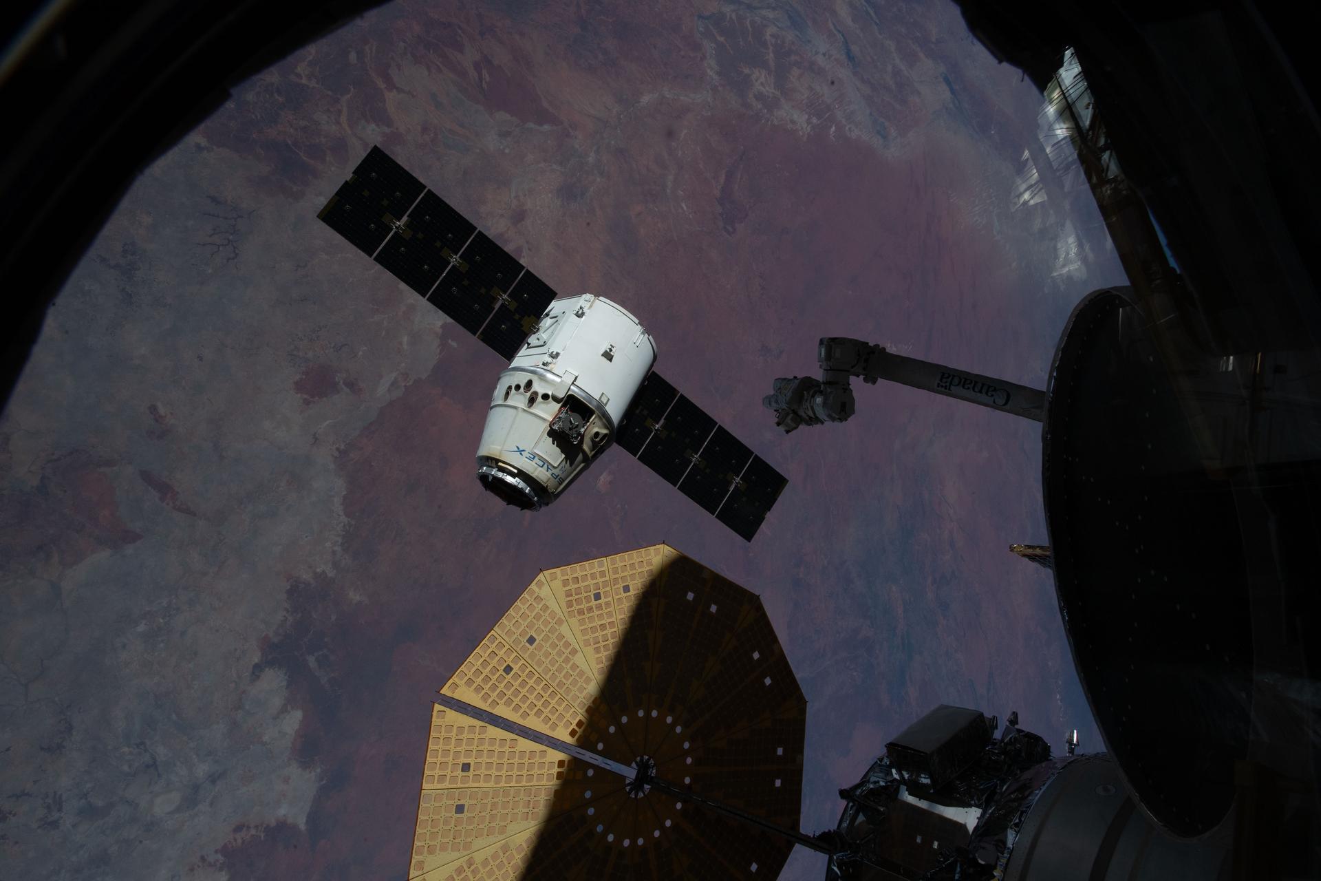 CRS-34 Dragon Heads Home With Bioprinted Tissue and Cancer-Research Cargo