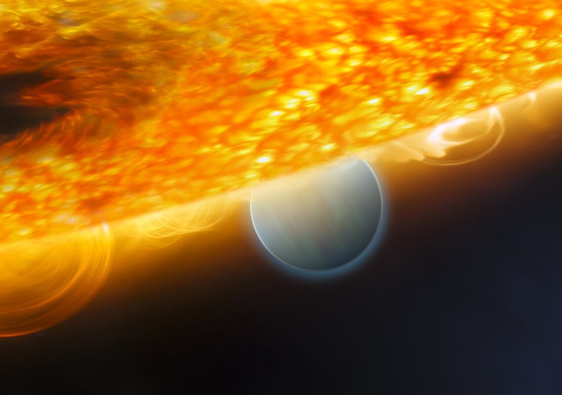 Gas Giant Exoplanet (Illustration) (2018-30-4211-Image)