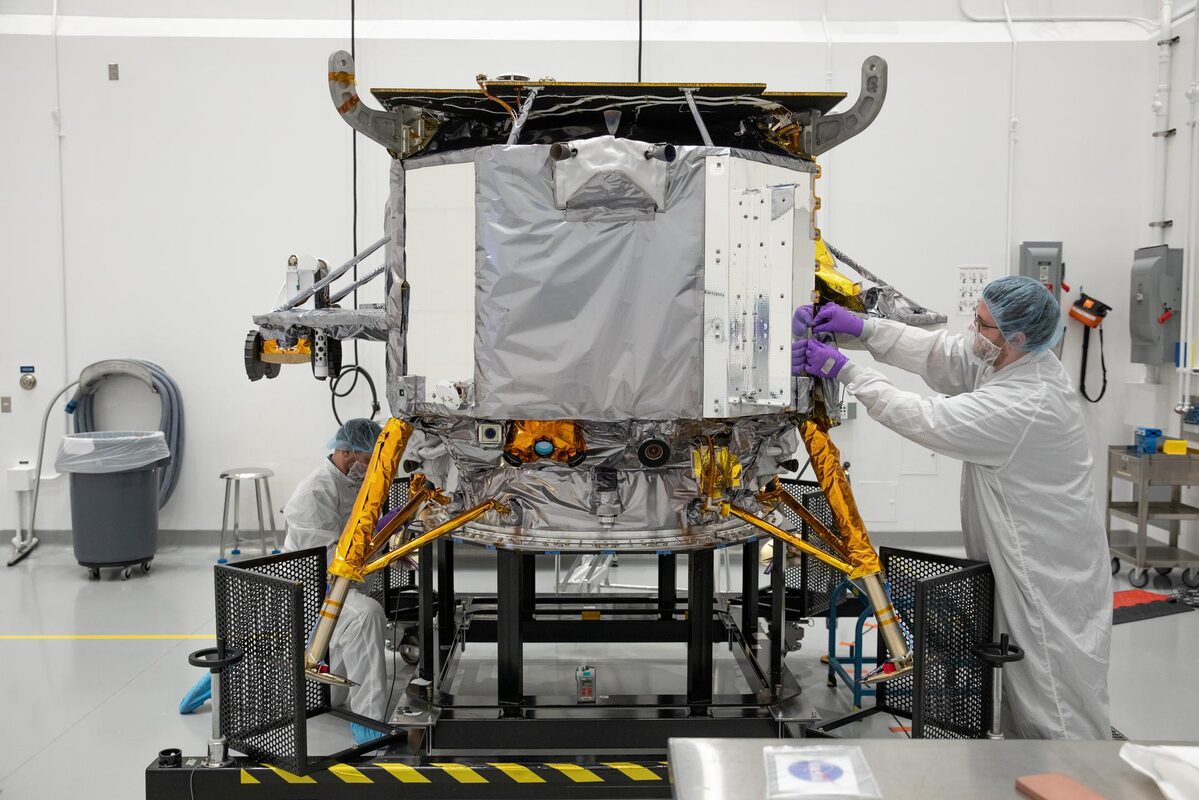 Griffin-1 Survives JPL's Vacuum Chamber and Acoustic Test, Clearing a Path to the Lunar South Pole