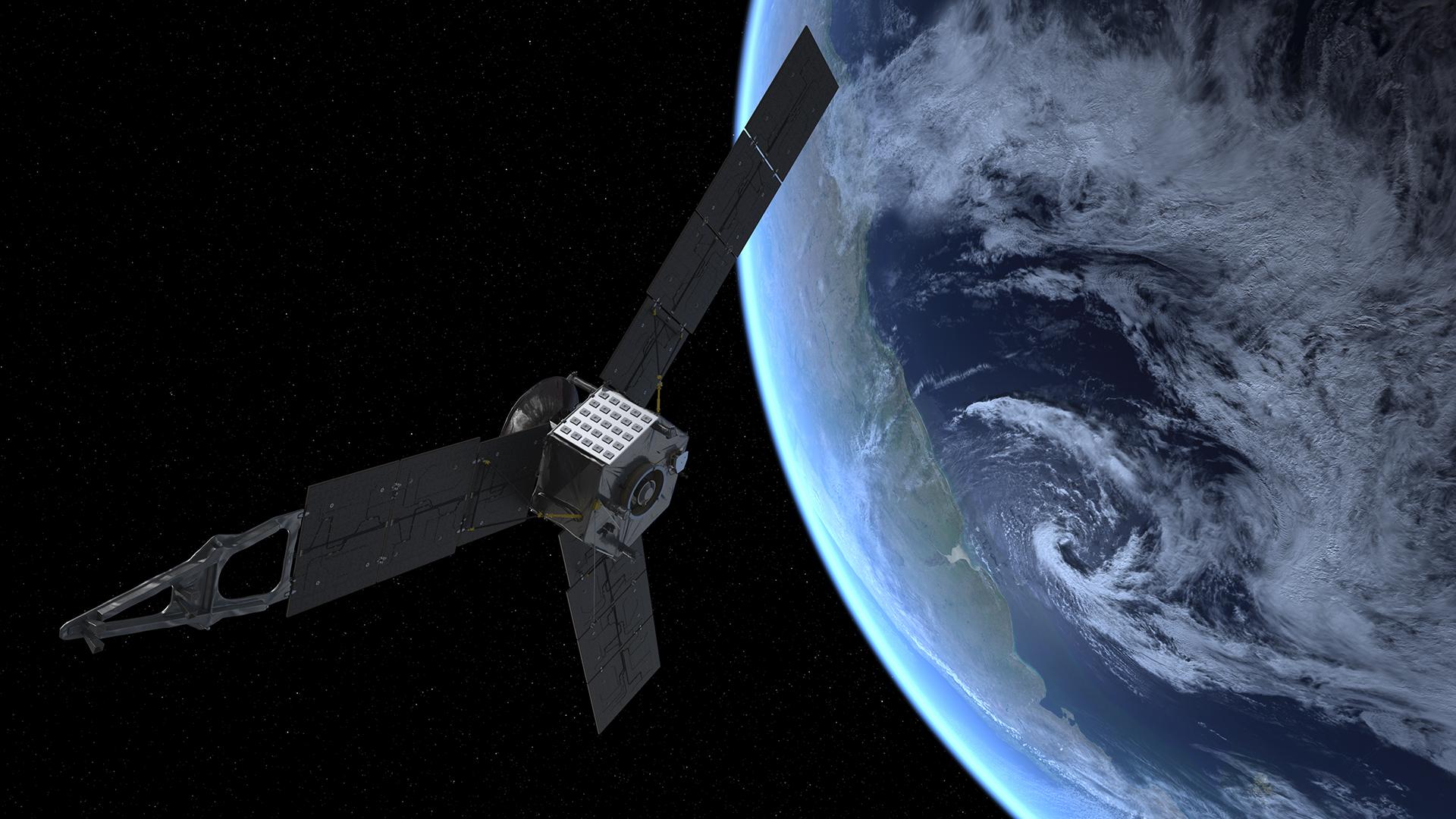 Juice Skims Earth's Atmosphere Region and Bends Its Path Toward Jupiter
