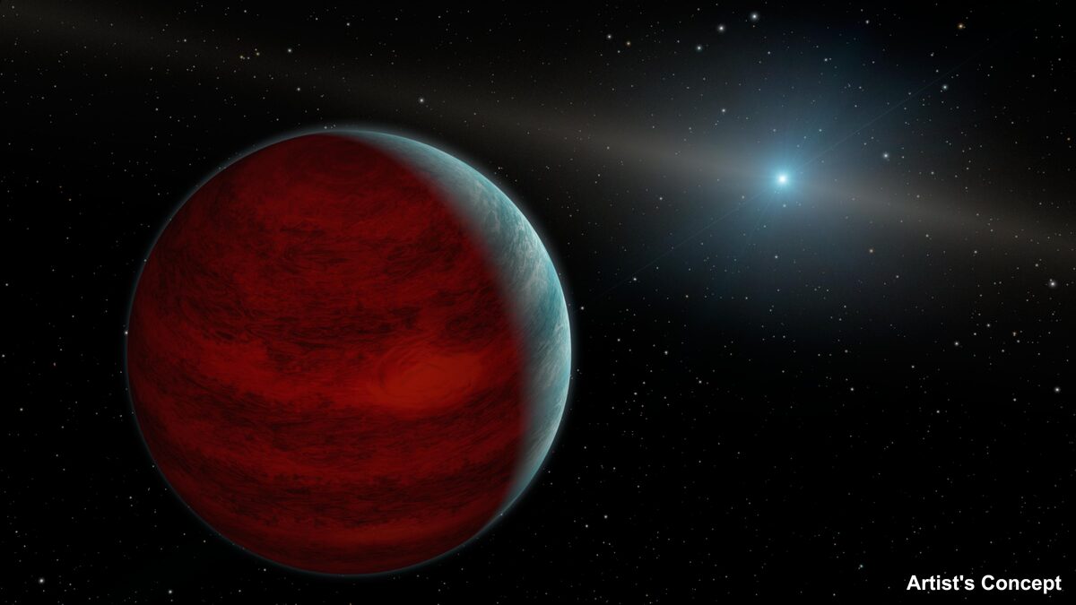JWST Spots Methane on a Planet Orbiting a Dead Star — And It's a Preview of Our Own Solar System's Future