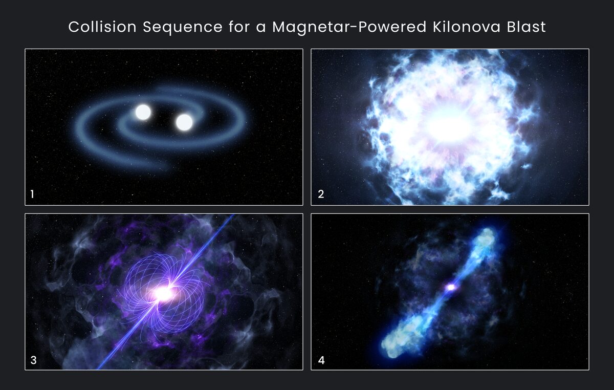 Gold and platinum were made in the collision of two neutron stars. We watched it happen.