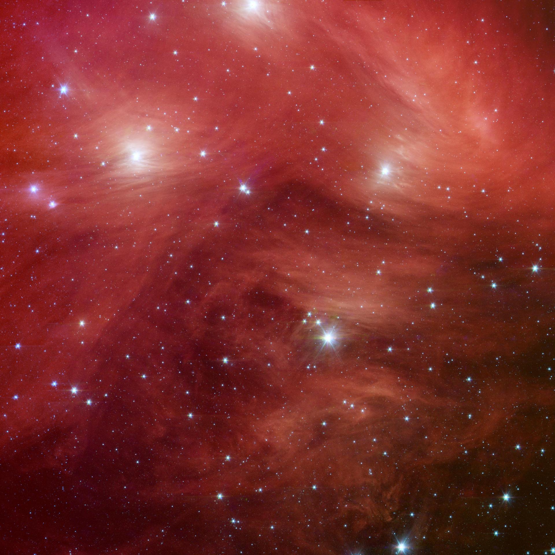 This Week's Sky: Mars Slides Into the Pleiades as the Strawberry Moon Rises