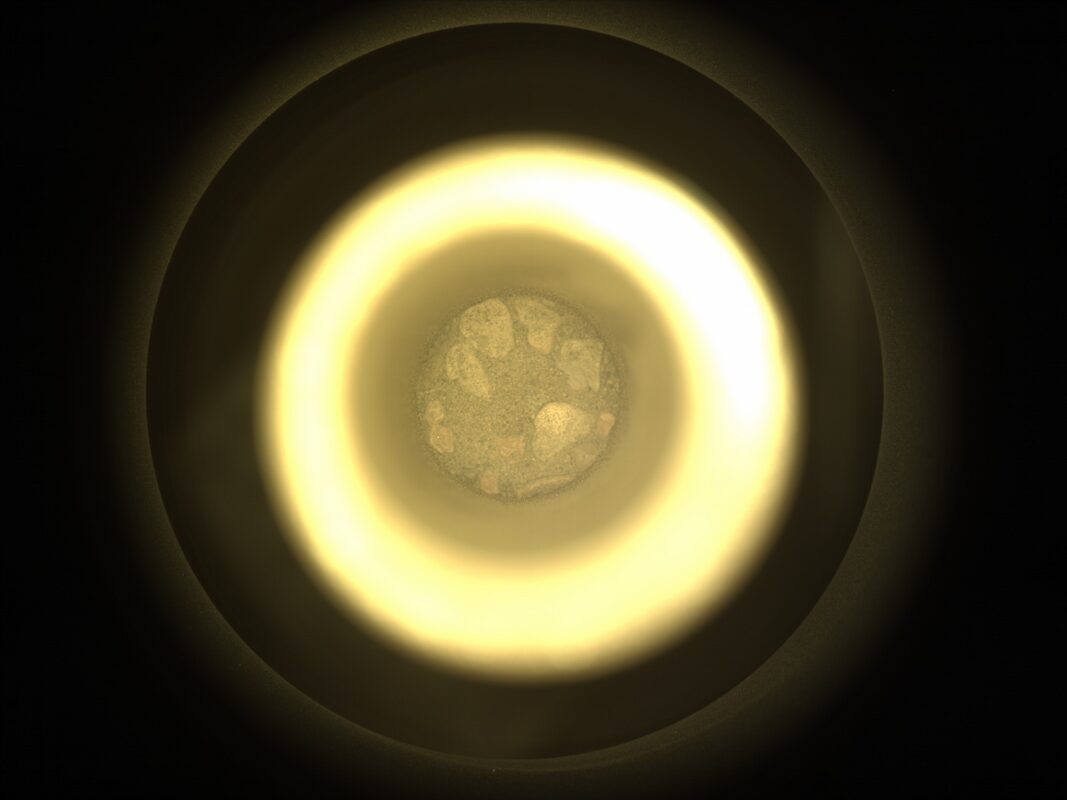 1st Perseverance Regolith Sample Atmo Mountain