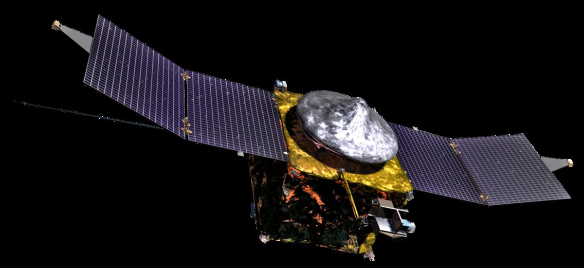 MAVEN spacecraft model