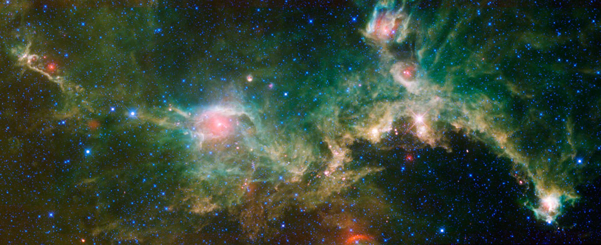 Rubin's Test Camera Delivers a Seagull Nebula Portrait Two Years After Its First Light