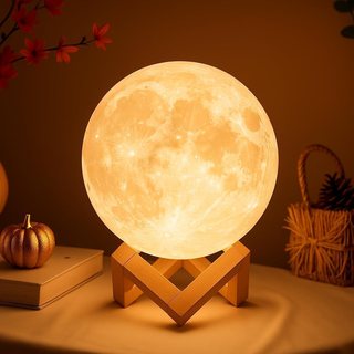 Mydethun 3D-Printed Moon Lamp