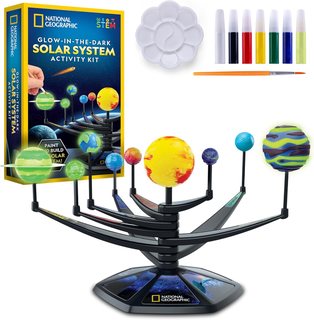 National Geographic Glow Solar System Model